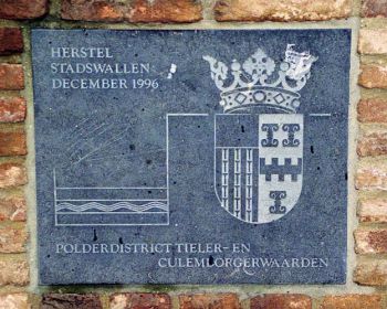 Wapen van Tieler- en Culemborgerwaarden/Coat of arms (crest) of Tieler- en Culemborgerwaarden