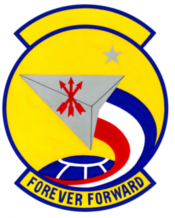 Coat of arms (crest) of the 616th Aerial Port Squadron, US Air Force