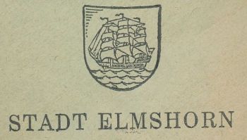Wappen von Elmshorn/Coat of arms (crest) of Elmshorn