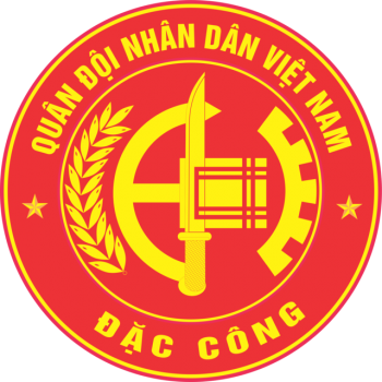 Coat of arms (crest) of the Vietnamese People's Army Commando