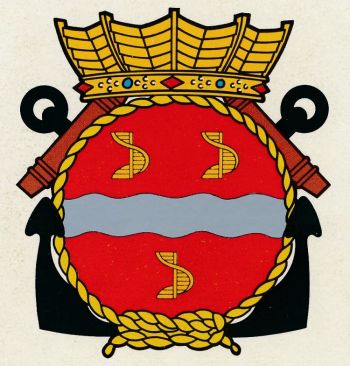 Coat of arms (crest) of the Zr.Ms. Banckert, Netherlands Navy