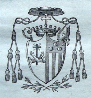 Arms (crest) of Bernardino Giovanni Battista Bollati