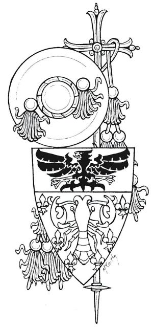 Arms (crest) of Uberto Gambara