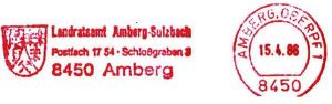 Wappen von Amberg-Sulzbach