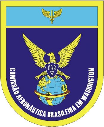 Coat of arms (crest) of the Brazilian Aeronautical Commission in Washington, Brazilian Air Force