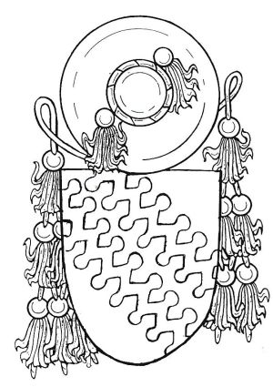 Arms (crest) of Benedetto Caetani