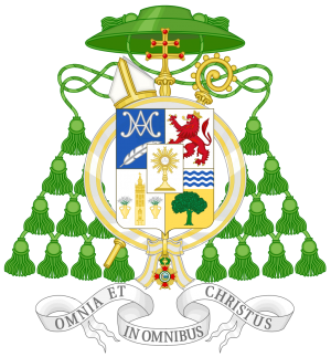 Arms (crest) of Miguel Santos de San Pedro
