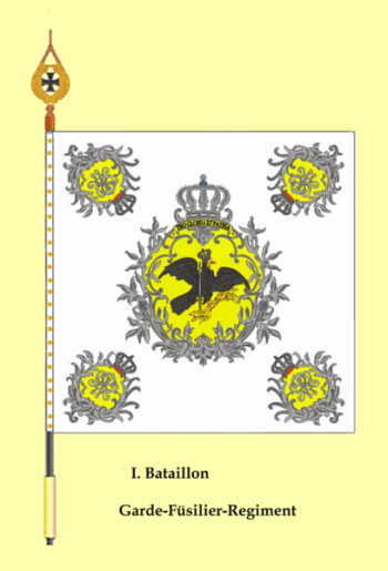 Coat of arms (crest) of the Guards Fusilier Regiment, Germany