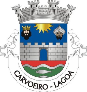 Brasão de Carvoeira (Lagoa)/Arms (crest) of Carvoeira (Lagoa)