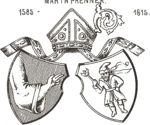 Arms of Martin Brenner