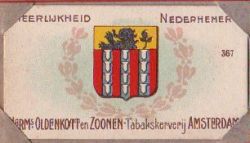 Wapen van Nederhemert/Arms (crest) of Nederhemert
