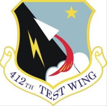Coat of arms (crest) of the 412th Test Wing, US Air Force