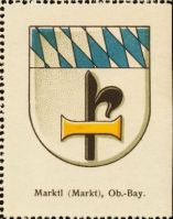 Wappen von Marktl / Arms of Marktl