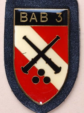 Coat of arms (crest) of the 3rd Brigade Artillery Battalion, Austrian Army