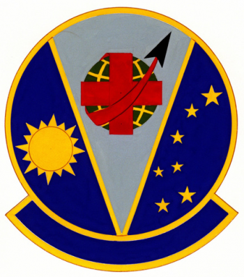 Coat of arms (crest) of the 42nd Strategic Hospital, US Air Force