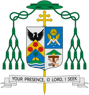 Arms (crest) of Angel Nacorda Lagdameo