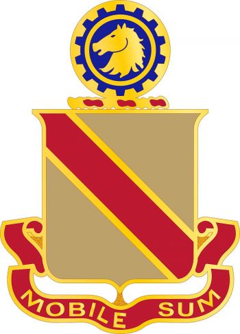 Arms of 2nd Support Battalion, US Army