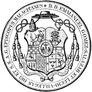 Arms of Manuel Gómez-Salazar y Lucio-Villegas