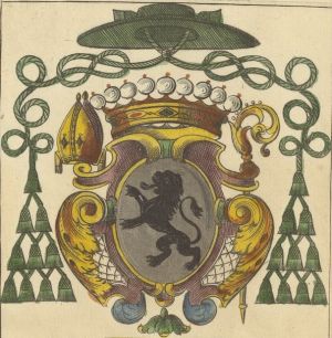 Arms (crest) of Joseph-Ignace-Jean-Baptiste de Mesgrigny