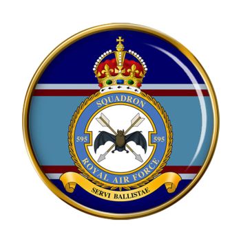 Coat of arms (crest) of the No 595 Squadron, Royal Air Force