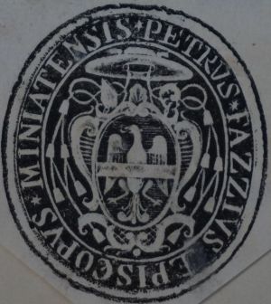 Arms (crest) of Pietro Fazzi