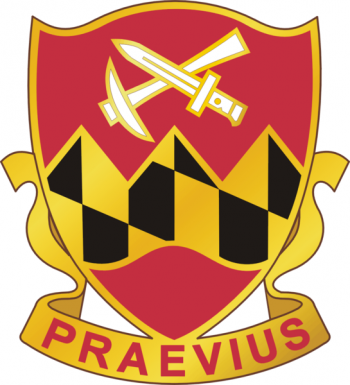 Arms of 121st Engineer Battalion, Maryland Army National Guard