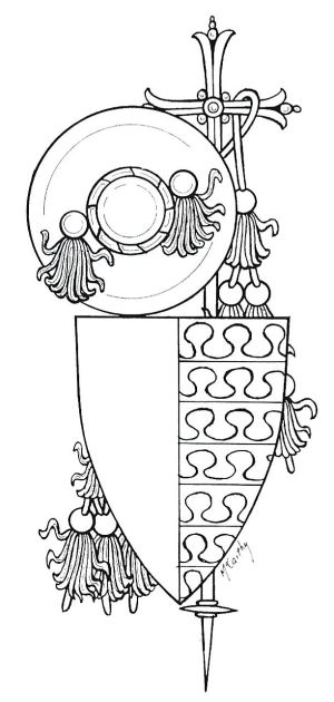 Arms (crest) of Niccolò Fortiguerra
