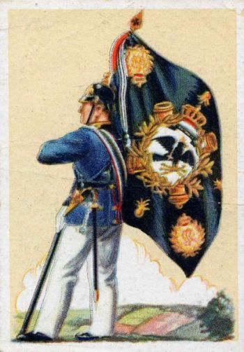 Arms of Foot Artillery Regiment von Hindersin (Pommeranian) No 2, Germany