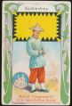 Arms, Flags and Types of Nations trade card Kochinchina Hauswaldt Kaffee