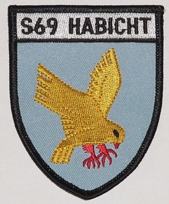 Coat of arms (crest) of the Fast Missile Boat Habicht (S-69), German Navy