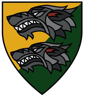 Coat of arms (crest) of the Armoured Reconnaissance Squadron 2, Porsanger Battalion, Norwegian Army
