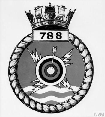 Coat of arms (crest) of the No 788 Squadron, FAA