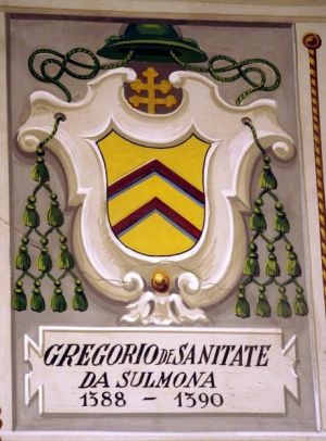 Arms (crest) of Gregorio de Sanitate