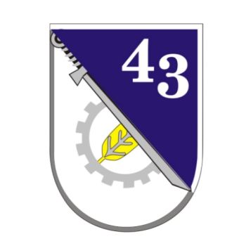 Arms of 43rd Military Economic Department, Polish Army