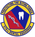 579th Dental Squadron, US Air Force.png