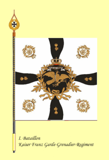 Coat of arms (crest) of the Emperor Franz Guards Grenadier Regiment No 2, Germany