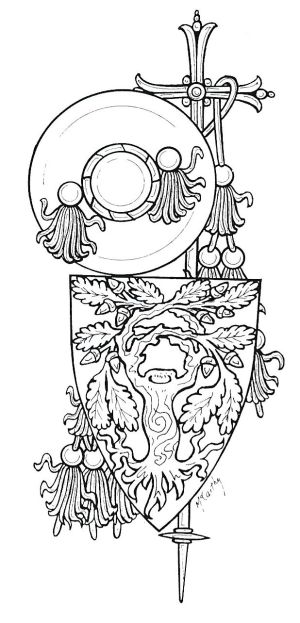 Arms (crest) of Clément Grosso della Rovere