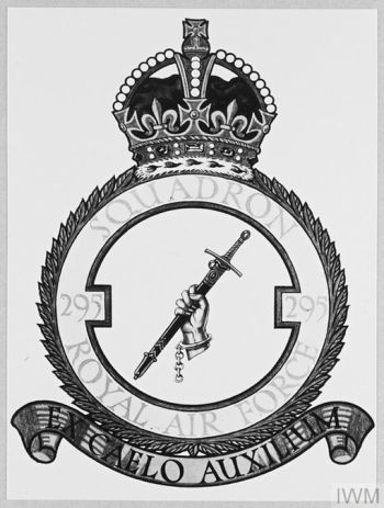Coat of arms (crest) of the No 295 Squadron, Royal Air Force