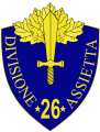 26th Infantry Division Assietta, Italian Army.png