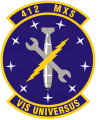 412th Maintenance Squadron, US Air Force.png