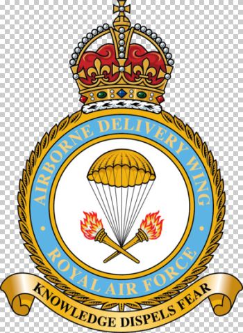 Coat of arms (crest) of Airborne Delivery Wing, Royal Air Force