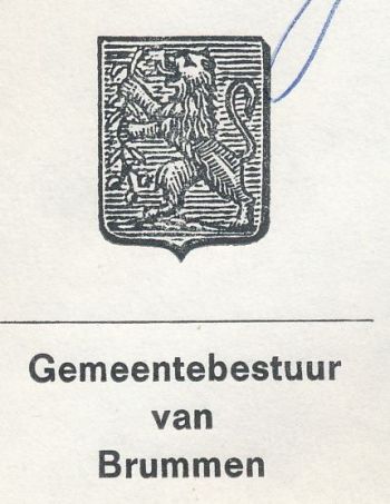 Wapen van Brummen/Coat of arms (crest) of Brummen