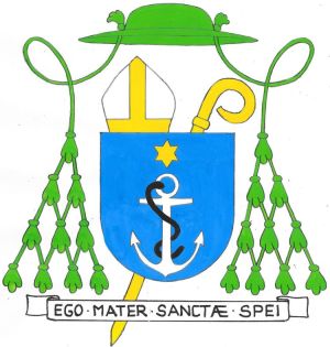 Arms (crest) of Peter Bourgade