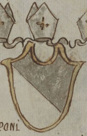 Arms (crest) of Cappone Capponi