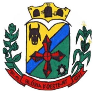 Arms (crest) of Glória d'Oeste