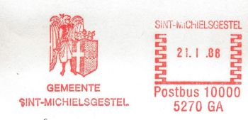 Wapen van Sint Michielsgestel/Coat of arms (crest) of Sint Michielsgestel
