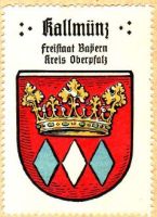 Wappen von Kallmünz/Arms of Kallmünz