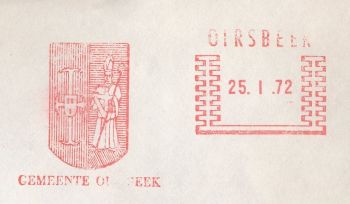 Wapen van Oirsbeek/Coat of arms (crest) of Oirsbeek