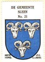 Wapen van Sleen/Arms (crest) of Sleen