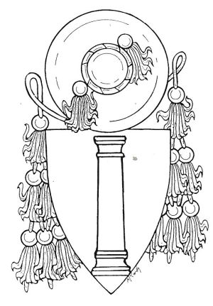 Arms (crest) of Giacomo Colonna